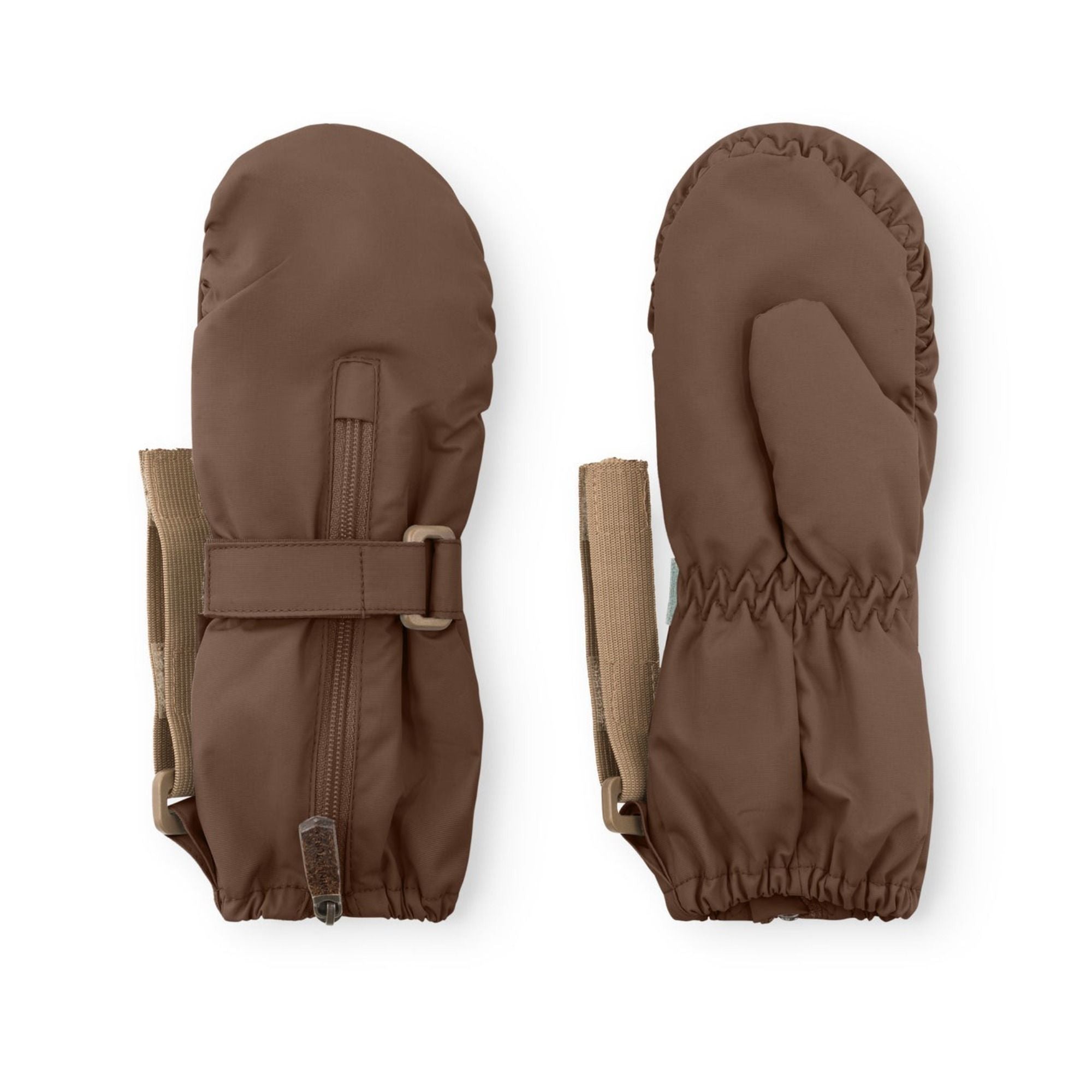 Gloves - Fäustlinge mit Fleecefutter und Reißverschluss Wasserdicht aus recyceltem Nylon Modell: MatCesar