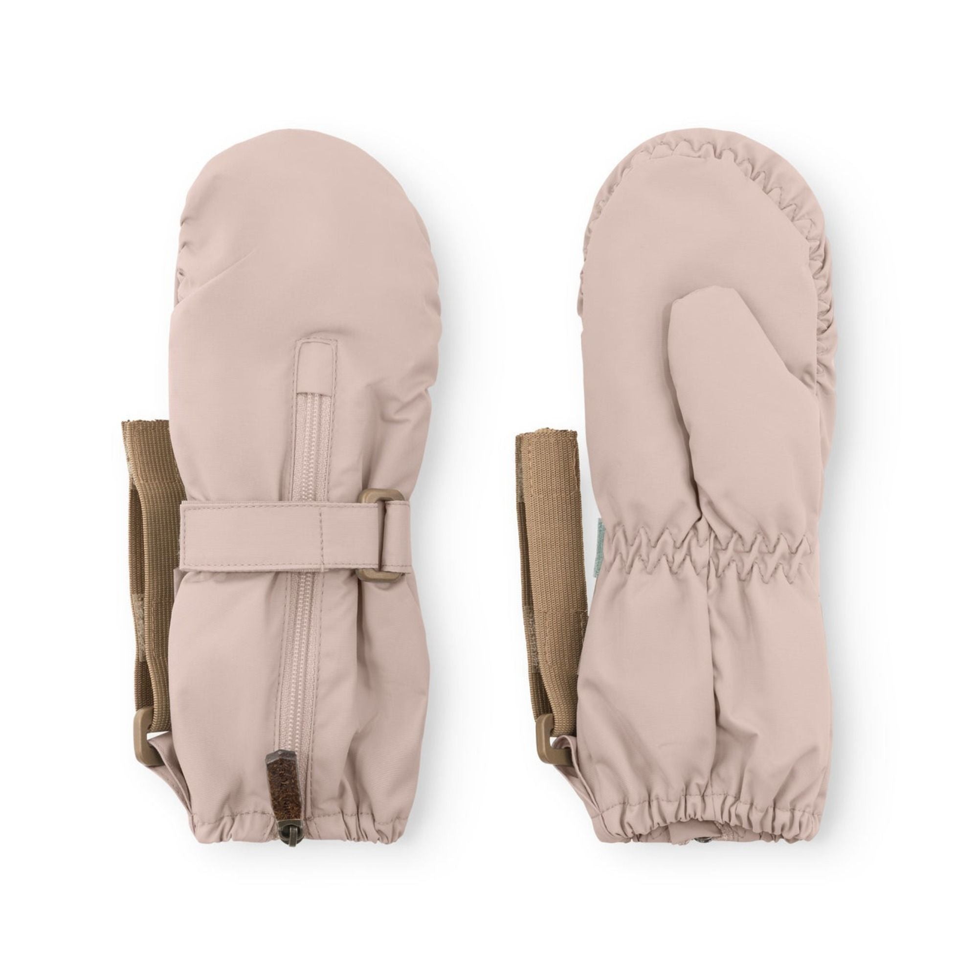 Gloves - Fäustlinge mit Fleecefutter und Reißverschluss Wasserdicht aus recyceltem Nylon Modell: MatCesar