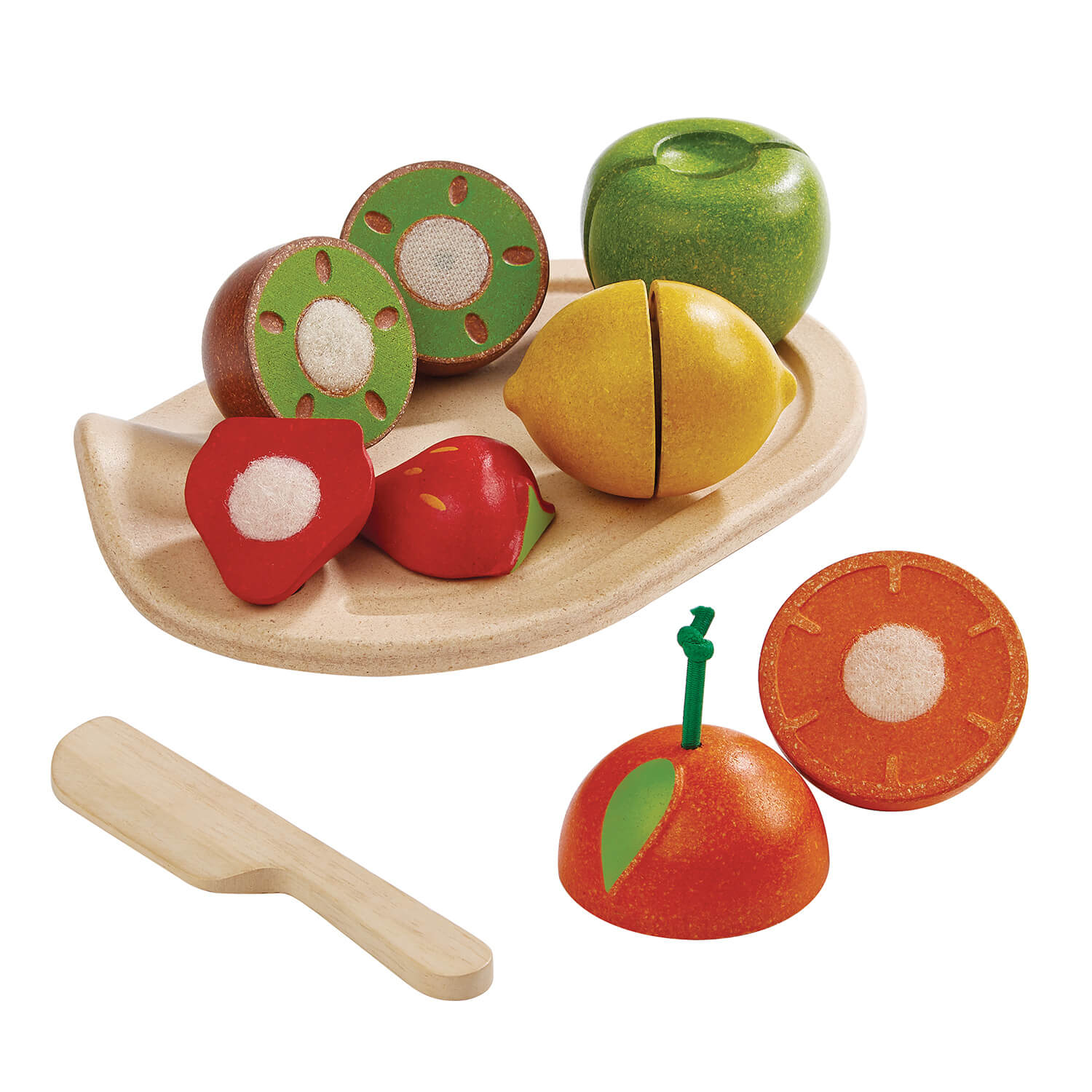 Gemüse/Früchte zum schneiden aus PlanWood