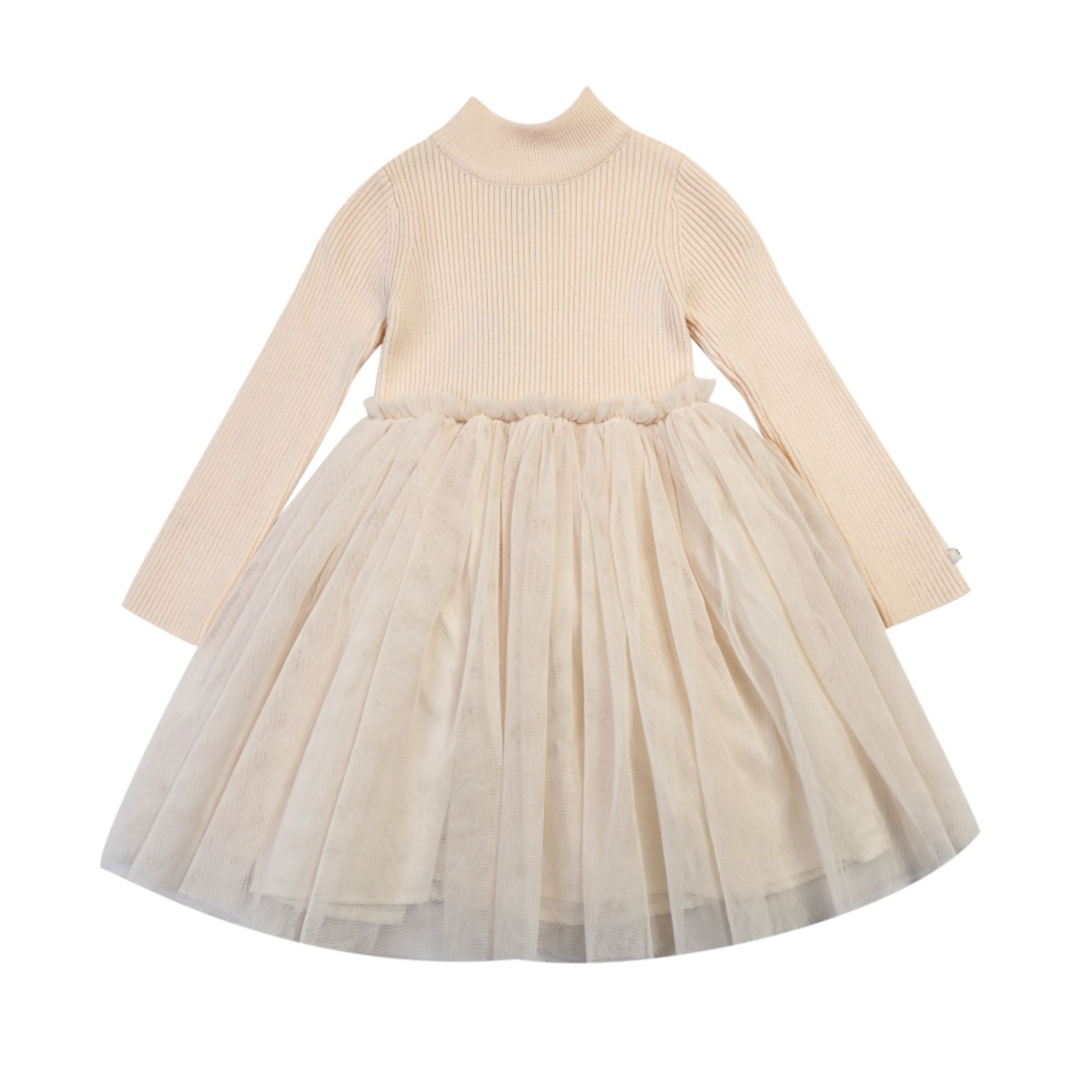 Lotus Dress Strickkleid mit Tüll-Rock