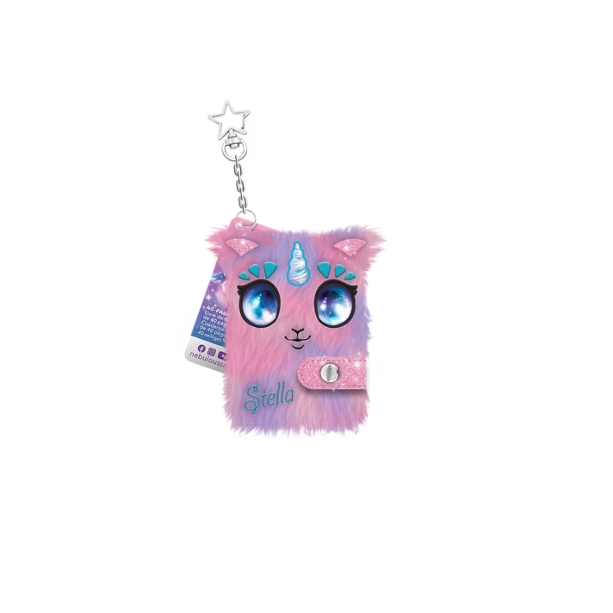 Flauschiges Mini-Notizbuch