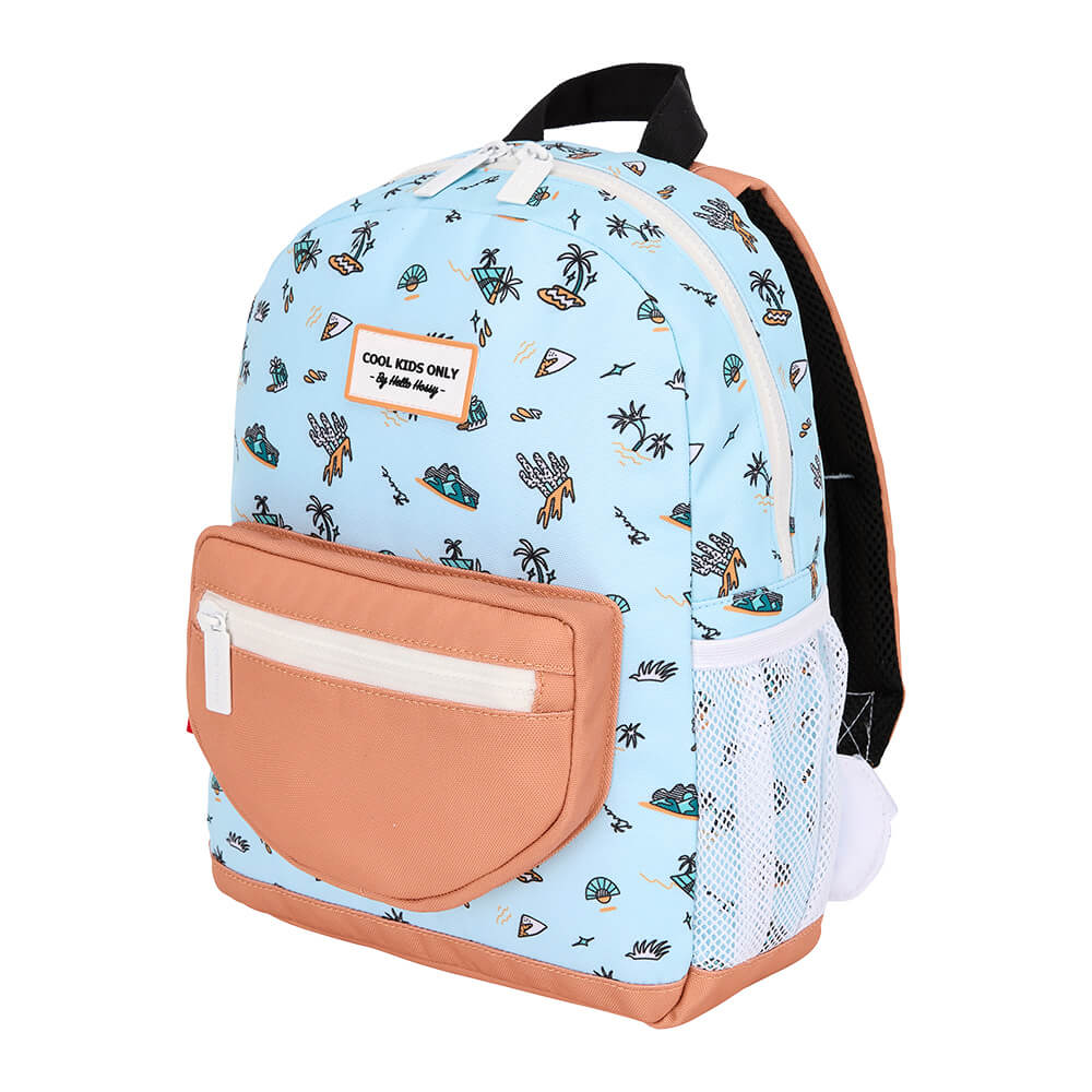 Rucksack Rund - Gemustert aus 100% recyceltem Polyester