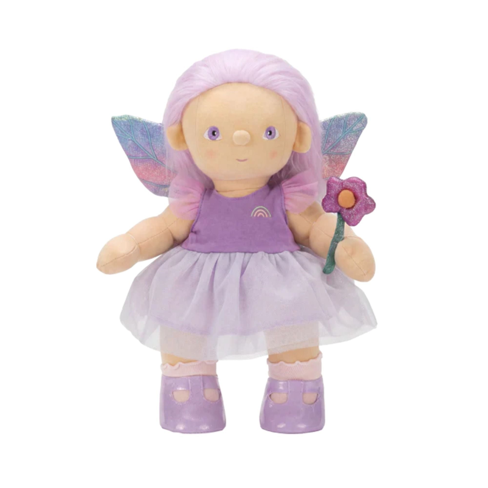 Dream Dinkum Doll Regenbogenreich - Stoffpuppe