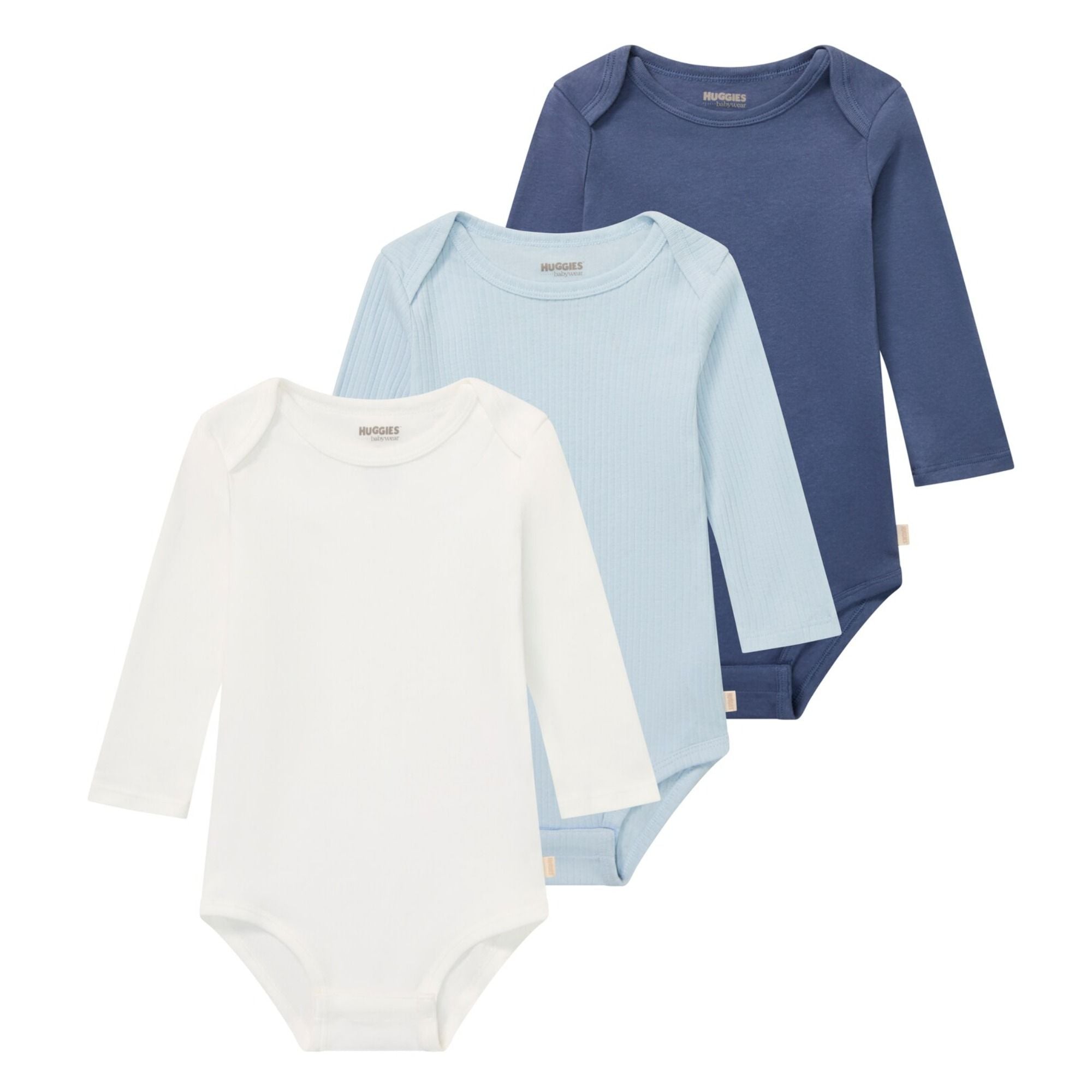 Langarmbody 3 Pack HUGB 3PK BODYSUIT
