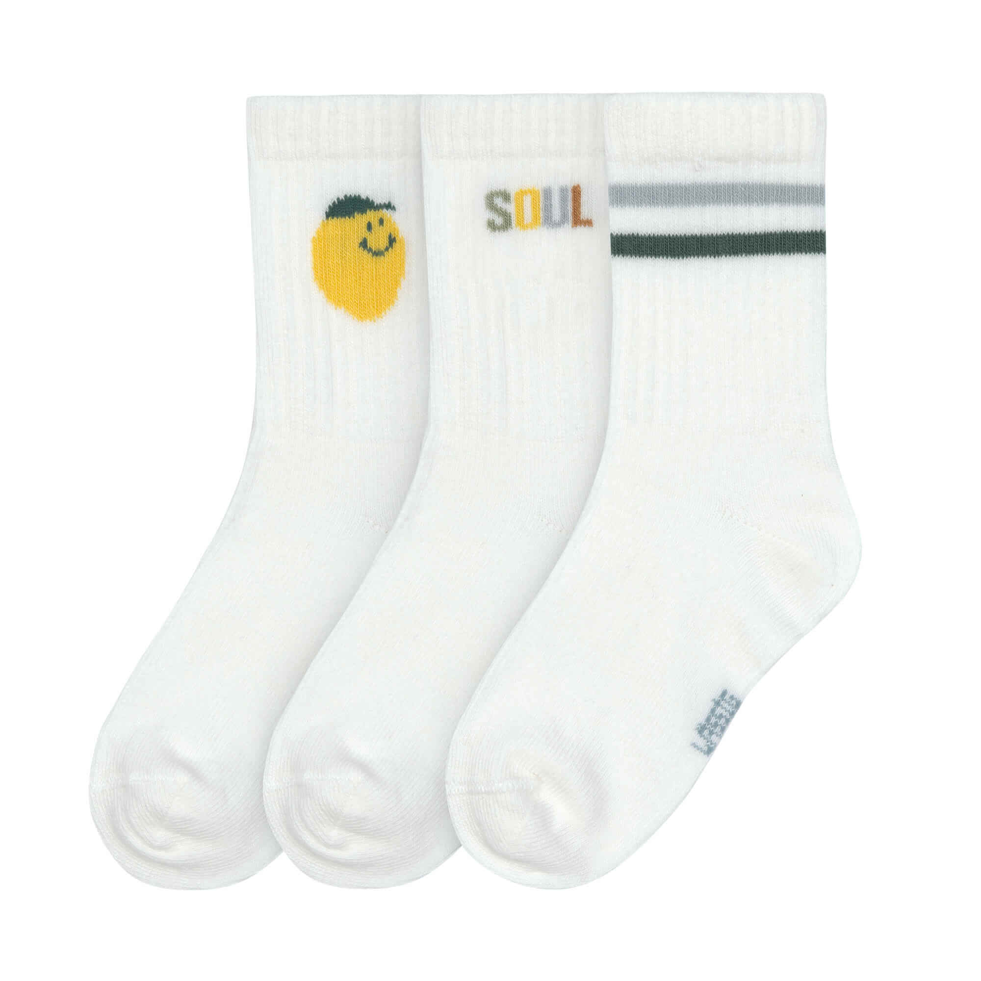 Tennis Socks Little Gang 3er Set aus Bio-Baumwolle