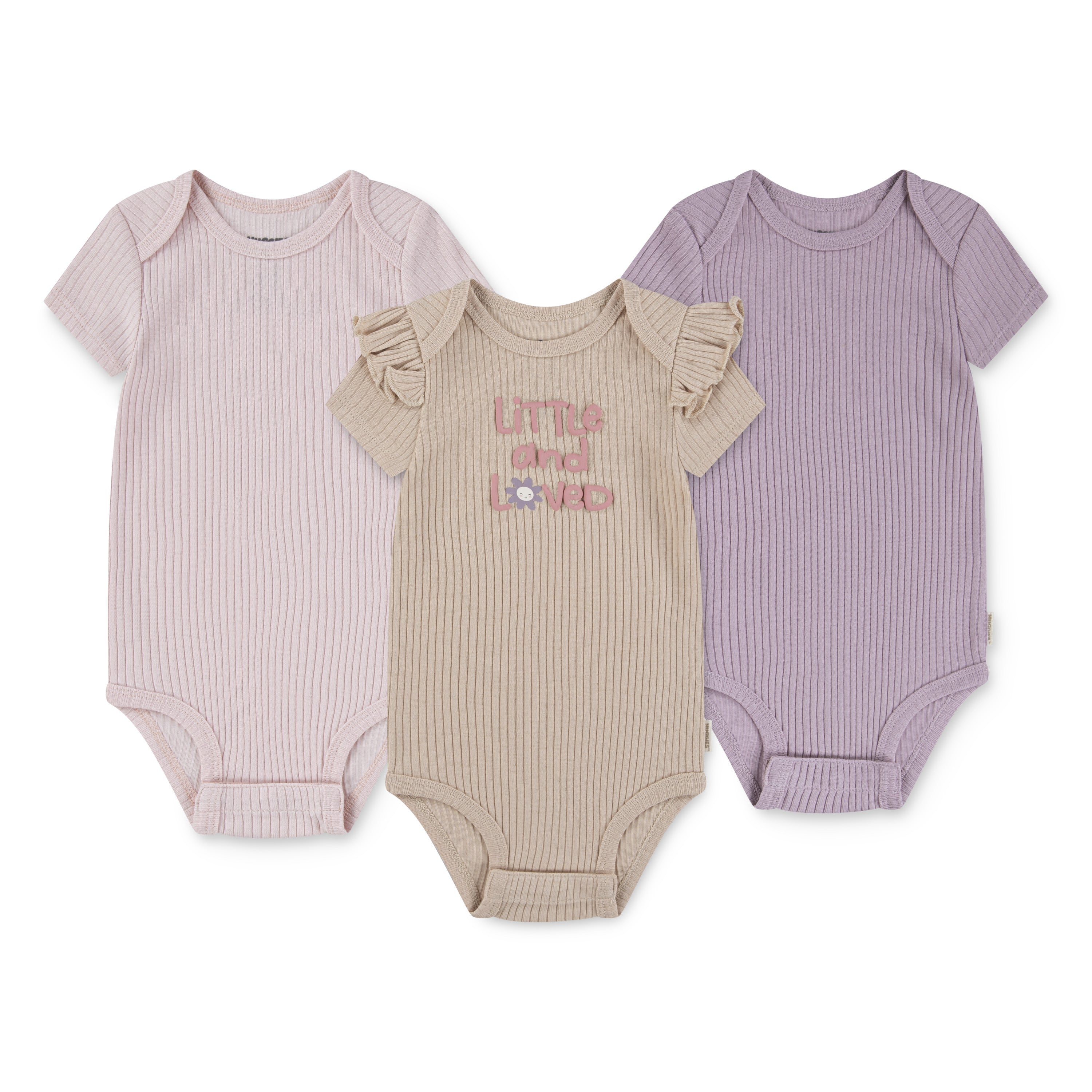 Kurzarmbody 3 Pack aus Baumwolle
