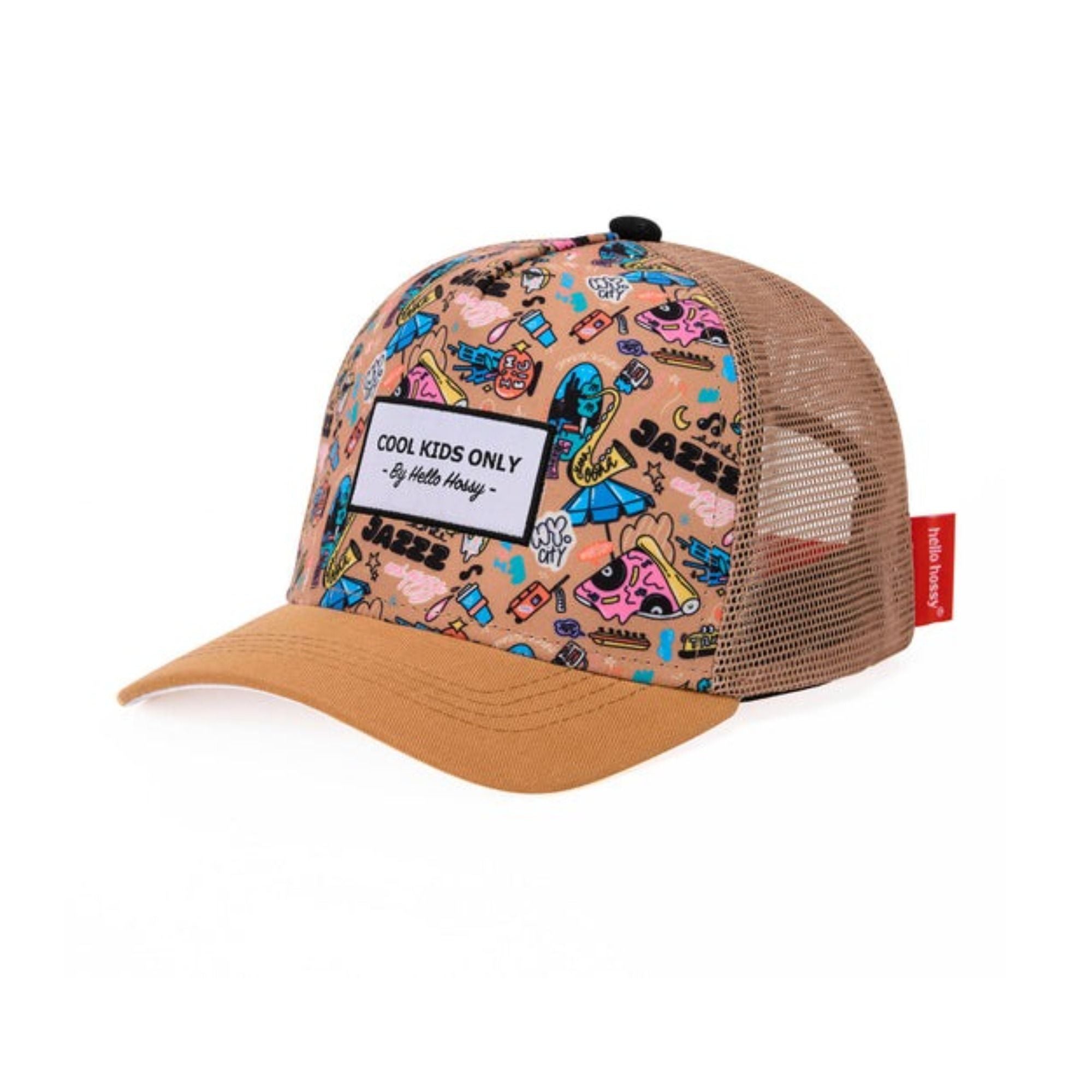 Kappe Trucker mit Netz - Gemustert
