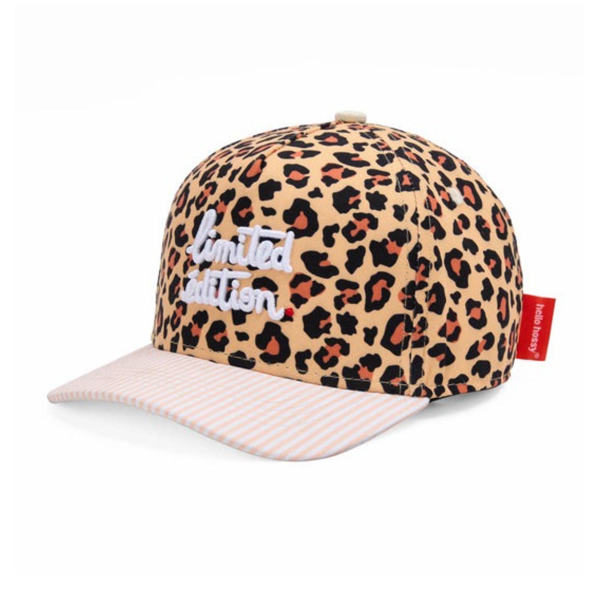 Kappe Leopard aus 100% Bio-Baumwolle
