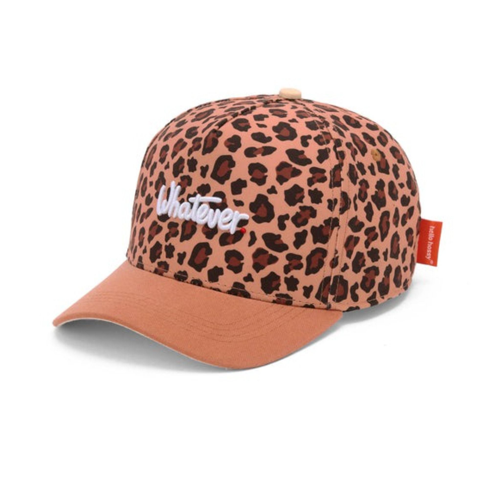 Kappe Leopard aus 100% Bio-Baumwolle