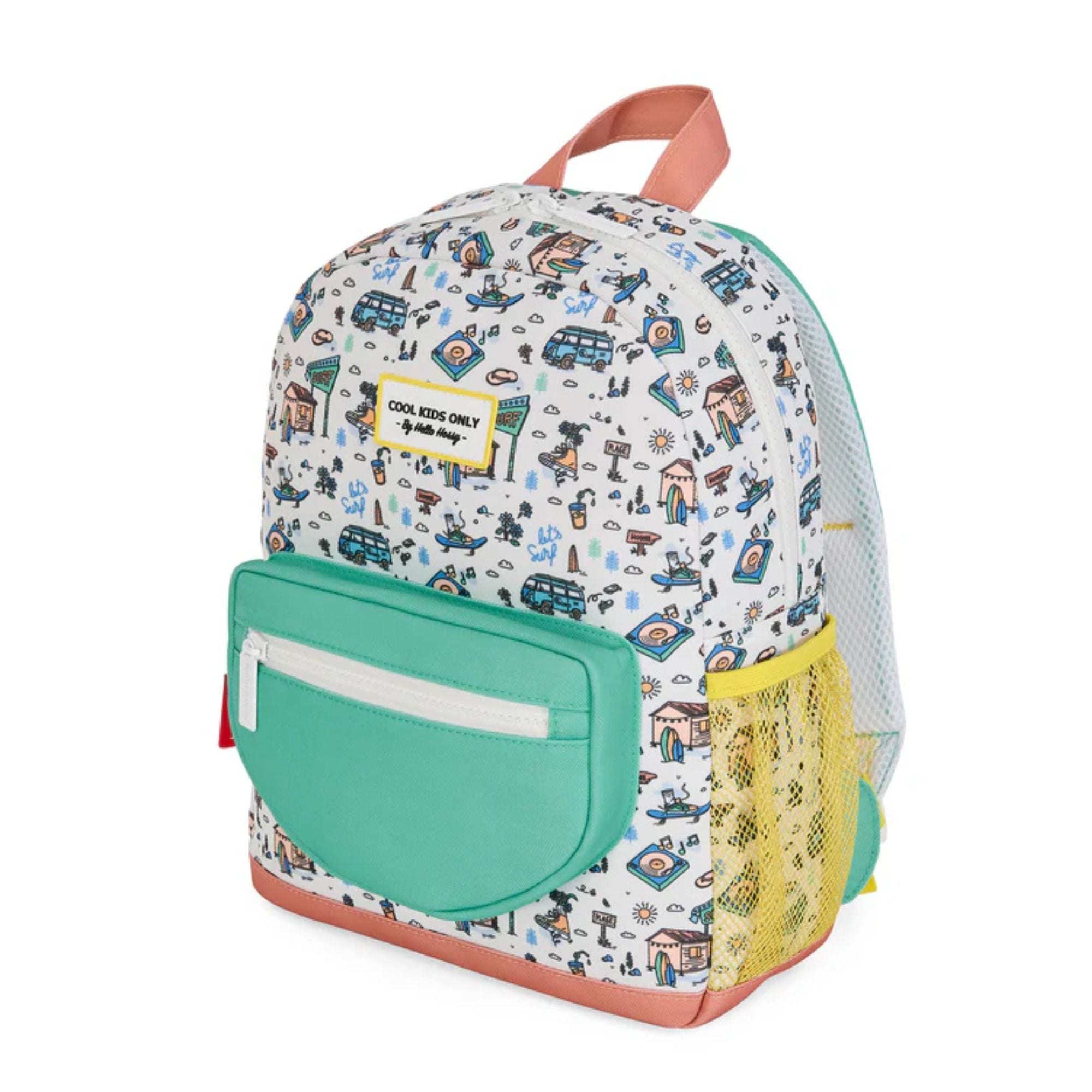 Rucksack Rund - Gemustert aus 100% recyceltem Polyester