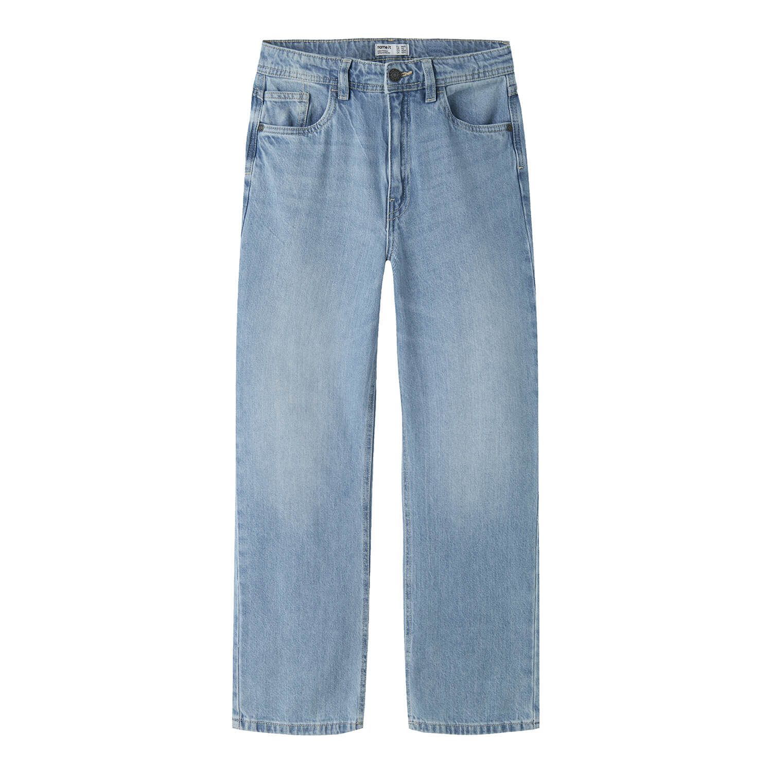 Kinder Jeans-Hose Straight aus Baumwolle