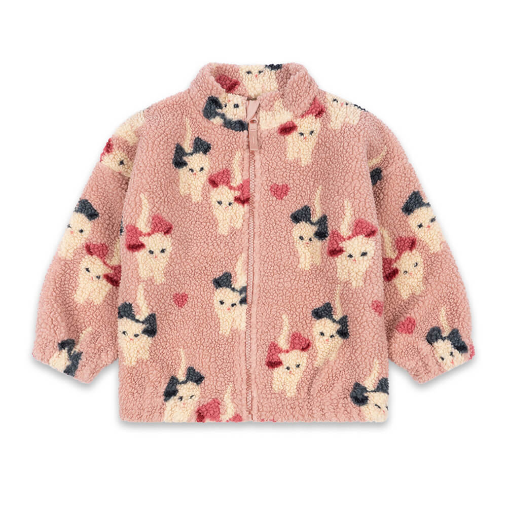Teddyjacke aus Bio-Baumwolle und recyceltem Polyester Modell: Jody