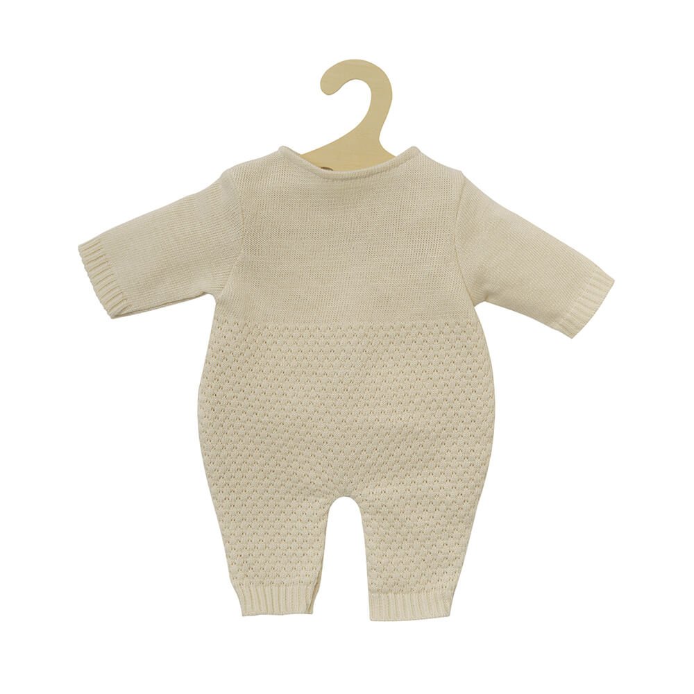 Puppen - Strickstrampler Gr. 28 - 35 cm aus 100 % Bio - Baumwolle von Heless kaufen - Spielzeug, Geschenke, Babykleidung & mehr