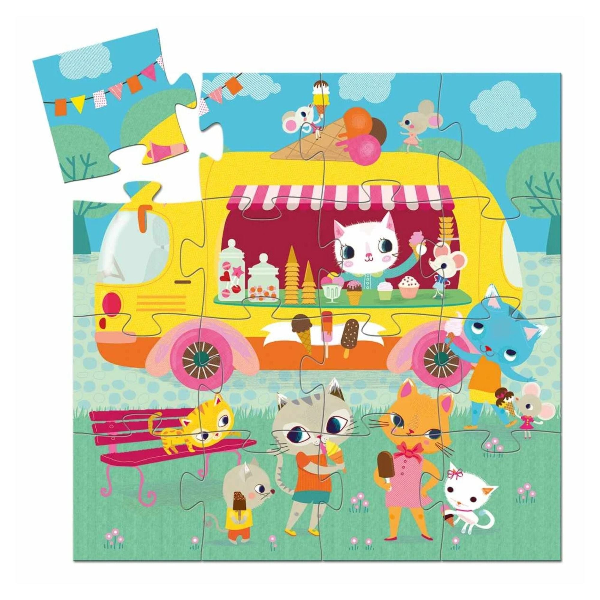 Puzzle in dekorativer Box 16 Teile von Fantasie4Kids kaufen - Spielzeug, Geschenke,, Babykleidung & mehr