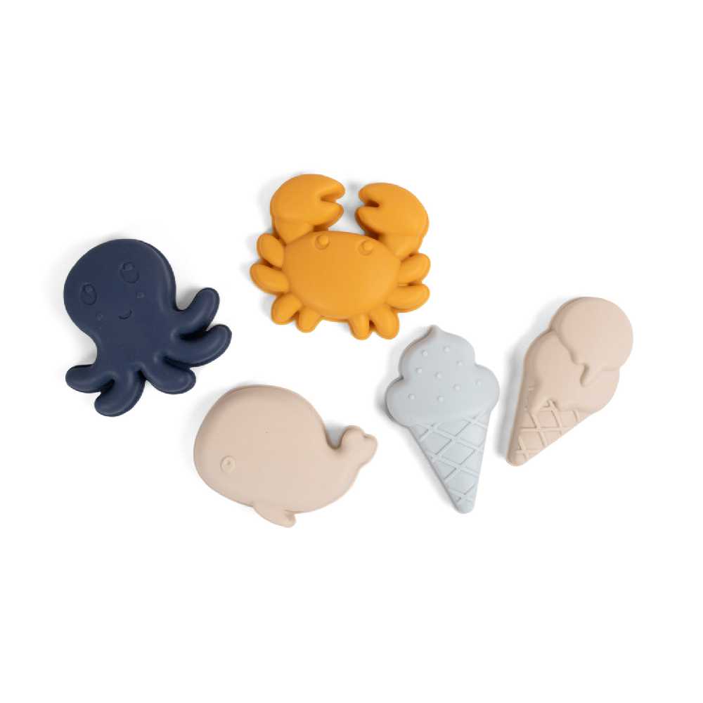 Sandförmchen aus Silikon 5er-Set von Filibabba kaufen - Spielzeug, Alltagshelfer, Geschenke, Babykleidung & mehr