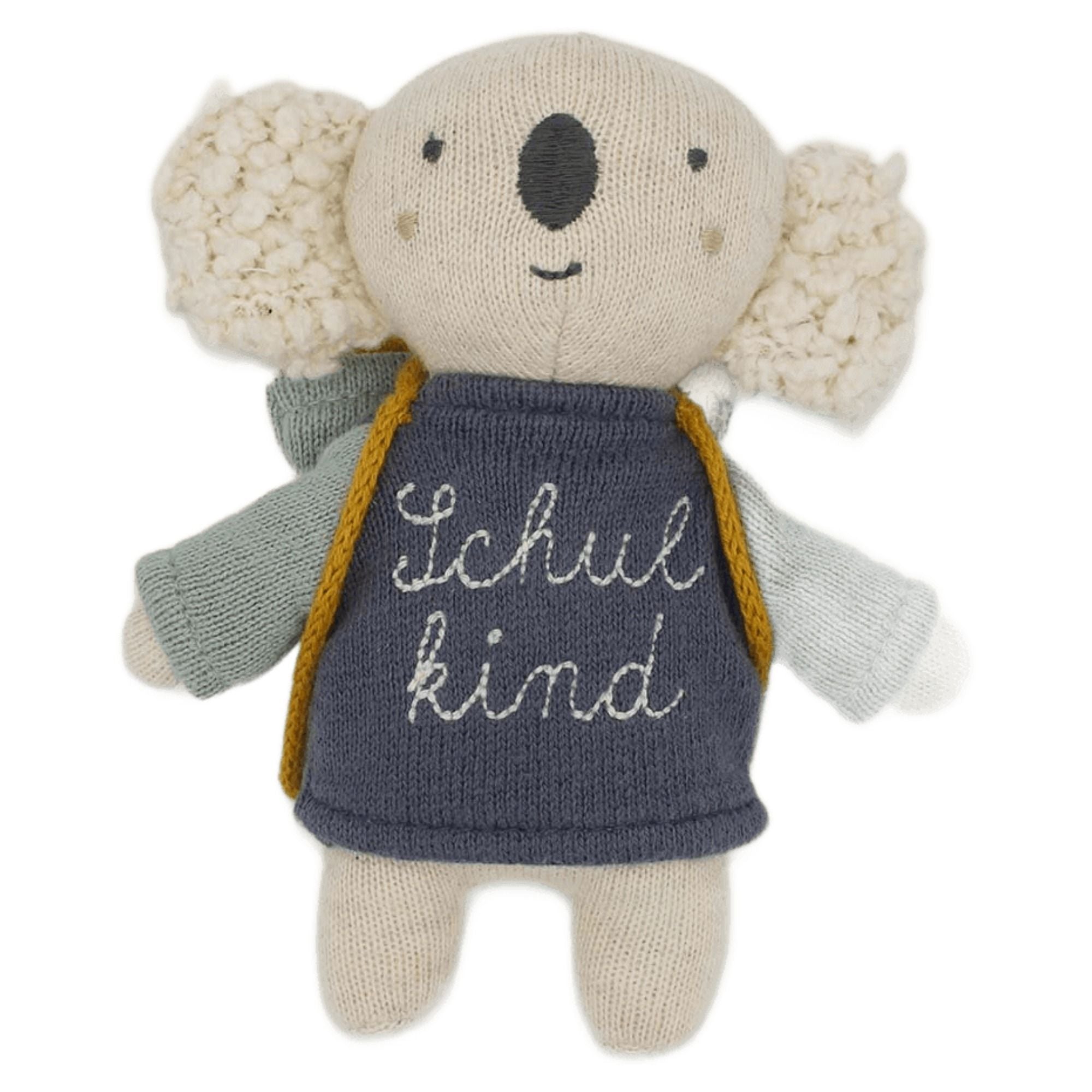 Plüschtier "Schulkind" aus 100% Bio-Baumwolle
