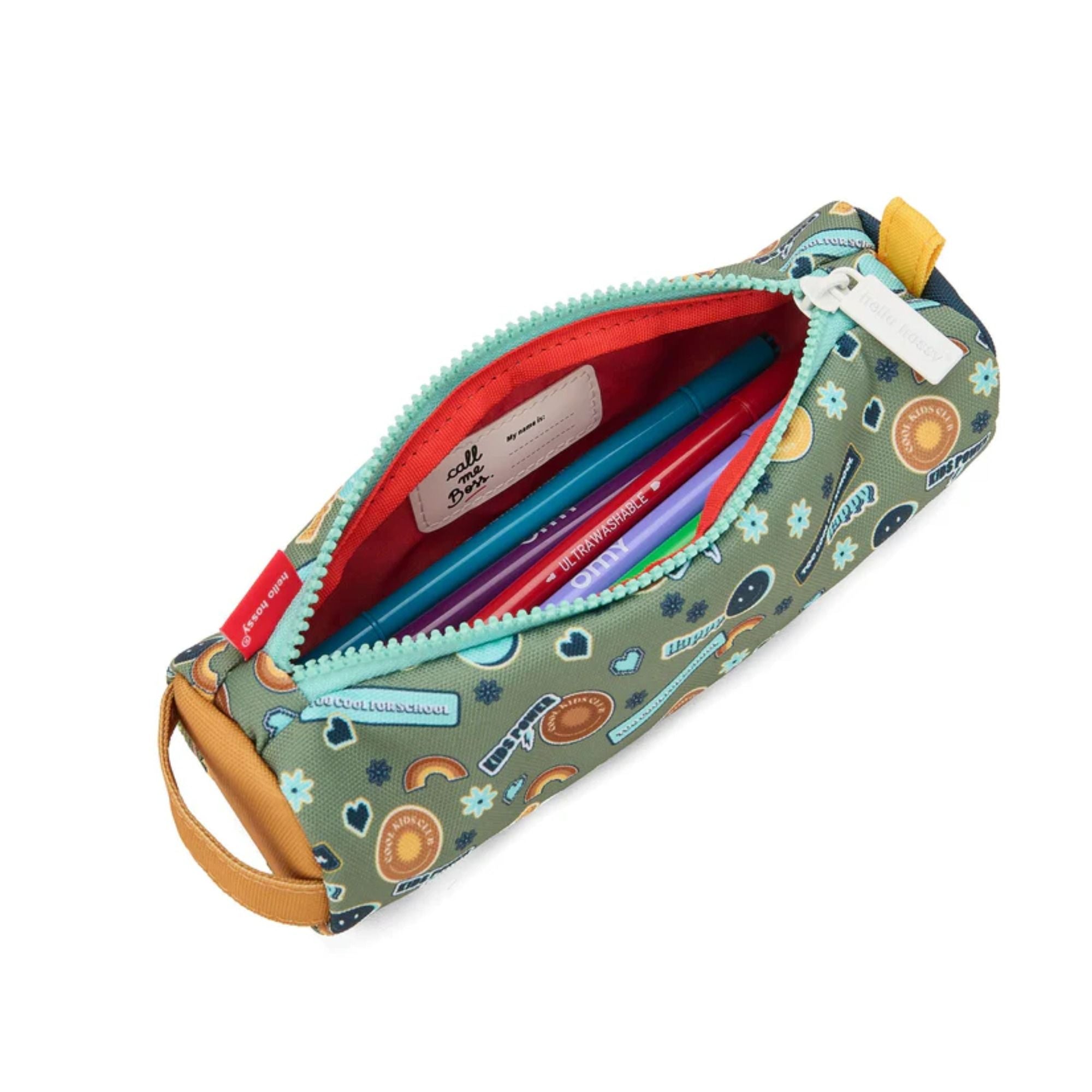 Federmappe - ein Fach aus 100% recyceltem Polyester