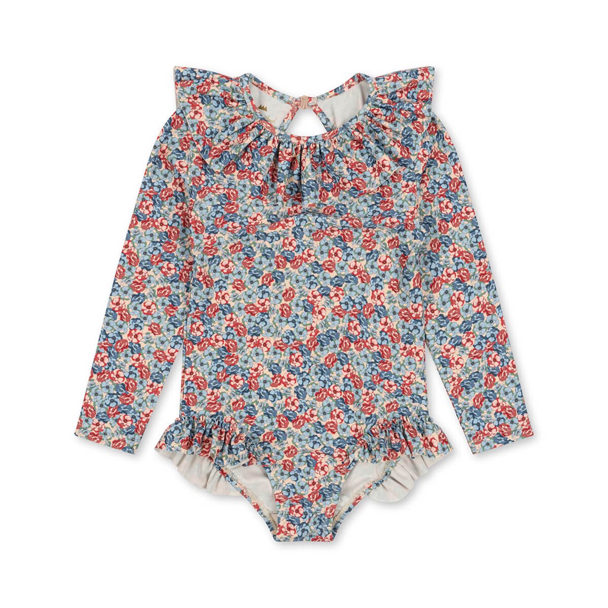 Manuca Frill Longsleeve Badeanzug aus Recyceltem Polyester von Konges Slojd kaufen - Kleidung, Babykleidung & mehr