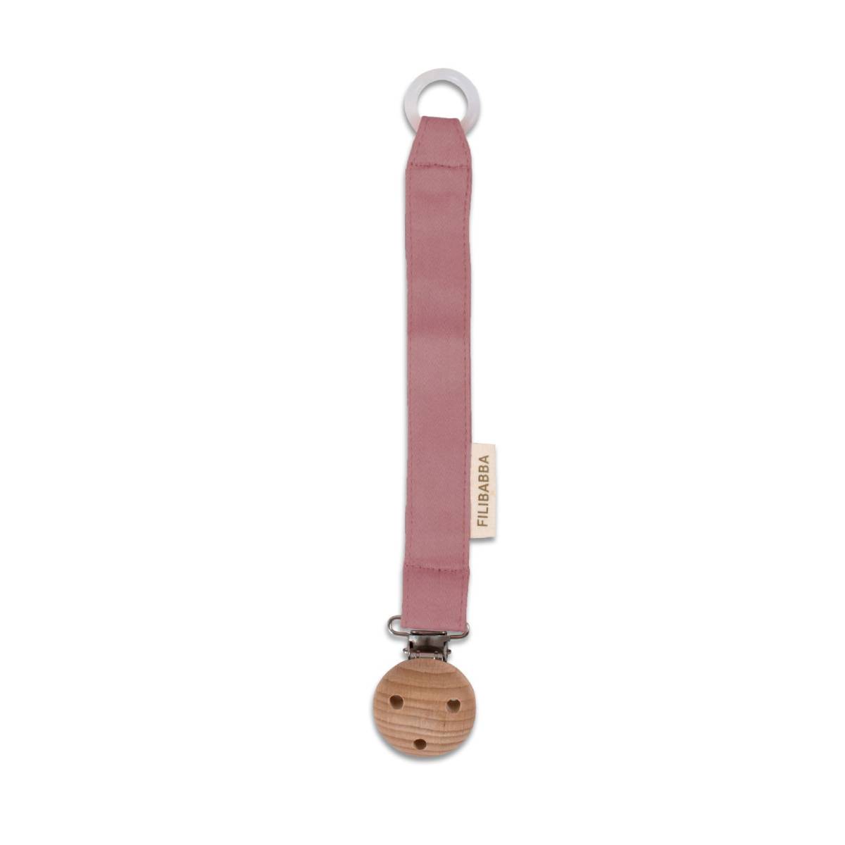 Schnullerkette mit Silikonring aus Bio-Baumwolle von Filibabba kaufen - Baby, Geschenke, Babykleidung & mehr