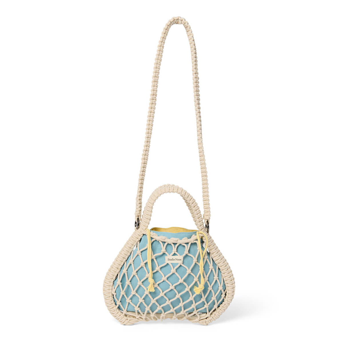 Mini-Handtasche Macramé mit Wende-Inlay