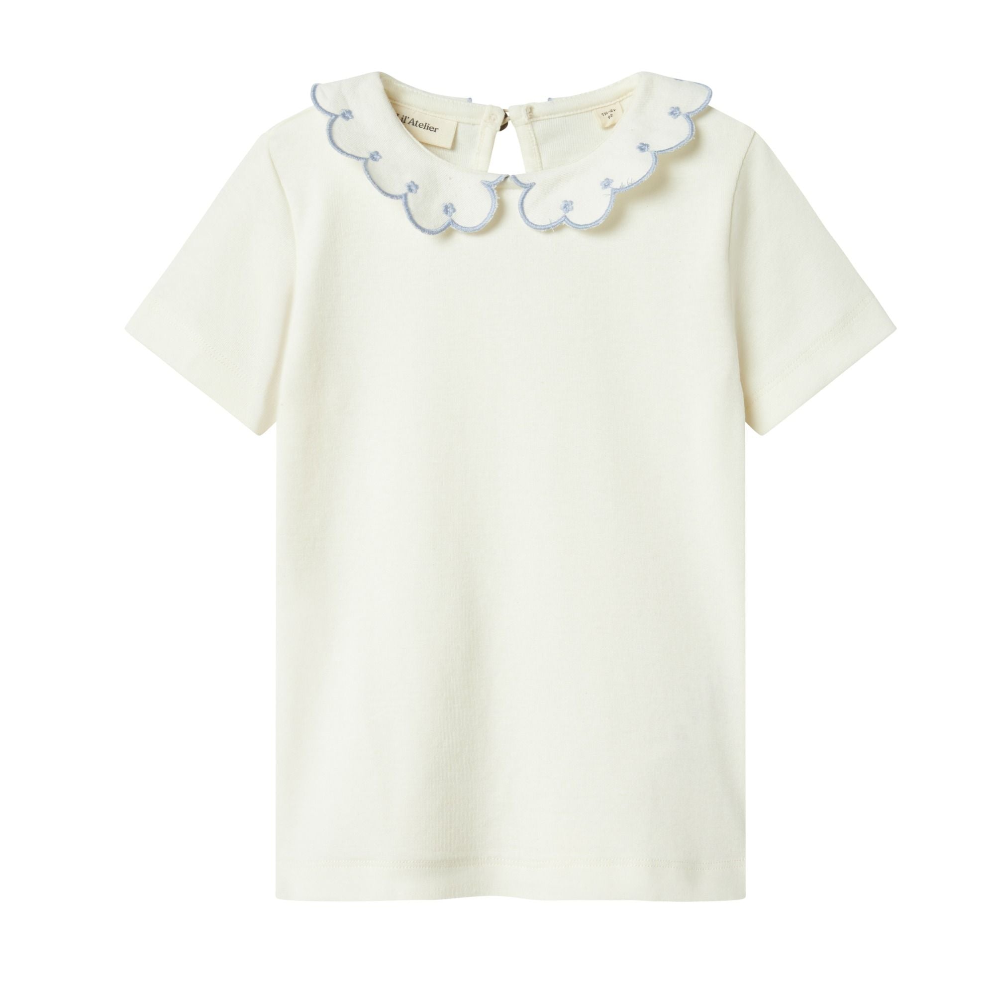 Kinder T-Shirt mit Kragen aus Bio-Baumwolle