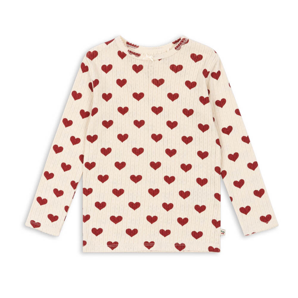 Blouse - Langarmshirt aus 100% Bio-Baumwolle  Modell: Minnie