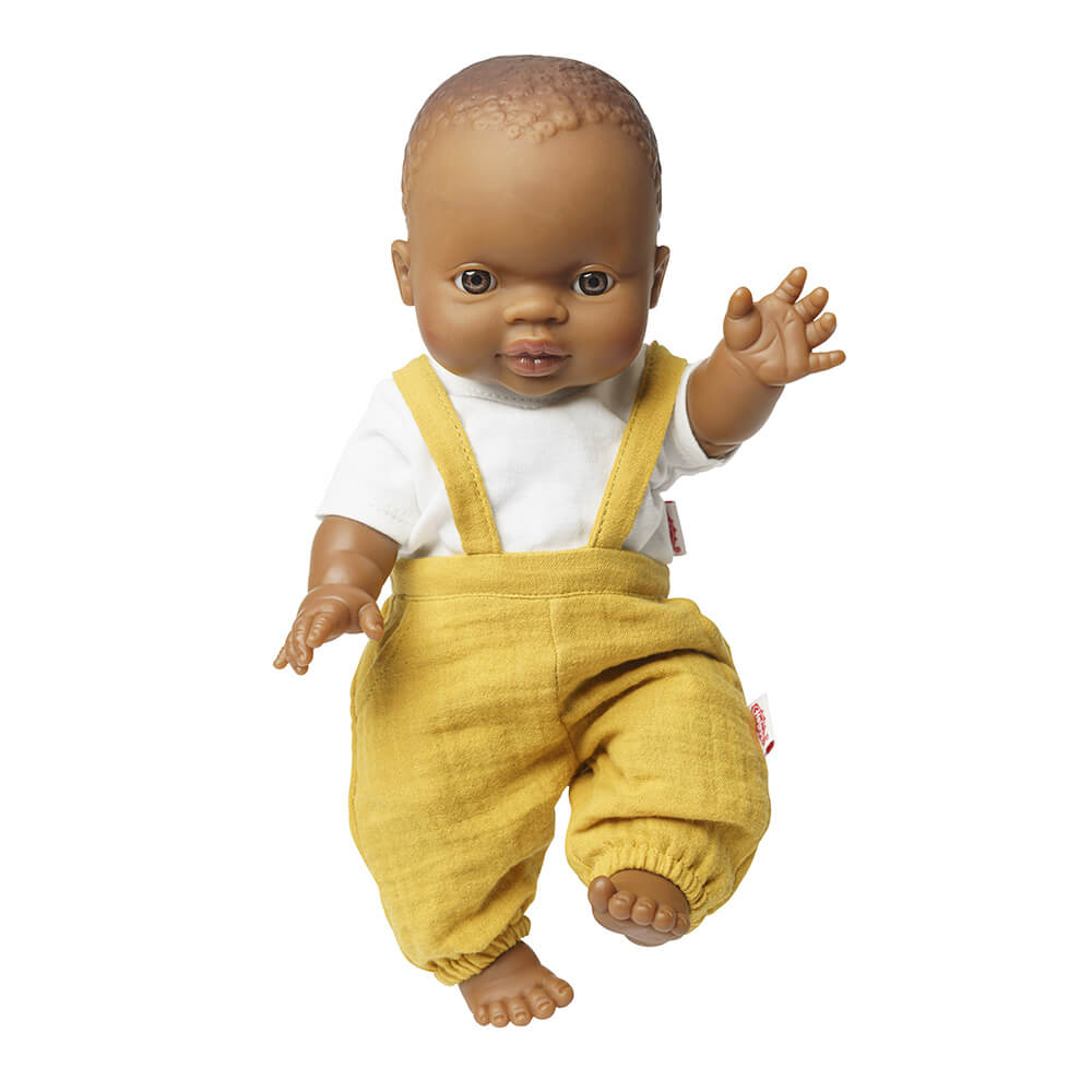 Puppen - Latzhose Gr. 35 - 45 cm aus 100 % Bio - Baumwolle von Heless kaufen - Spielzeug, Geschenke, Babykleidung & mehr
