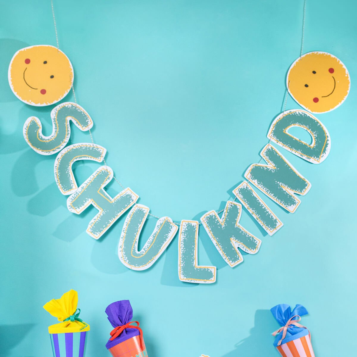 Girlande zur Einschulung von Ava & Yves kaufen - Kinderzimmer,, Babykleidung & mehr