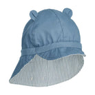 Gorm Seersucker Wende Sonnenhut mit Nackenschutz von Liewood kaufen - Kleidung, Geschenke, Babykleidung & mehr