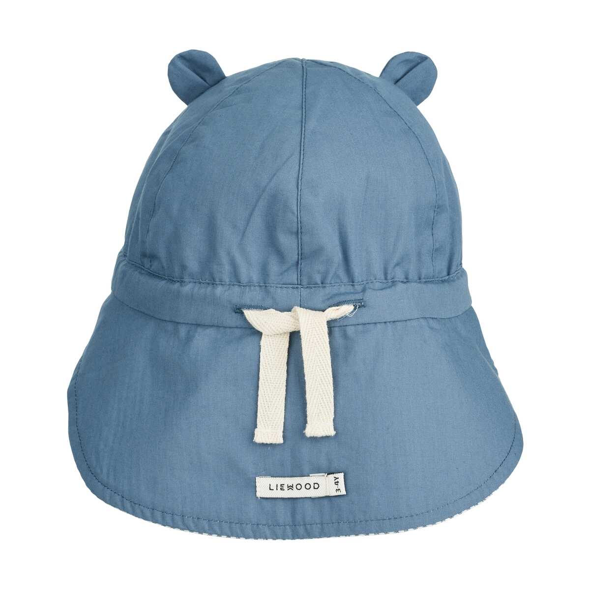 Gorm Seersucker Wende Sonnenhut mit Nackenschutz von Liewood kaufen - Kleidung, Geschenke, Babykleidung & mehr