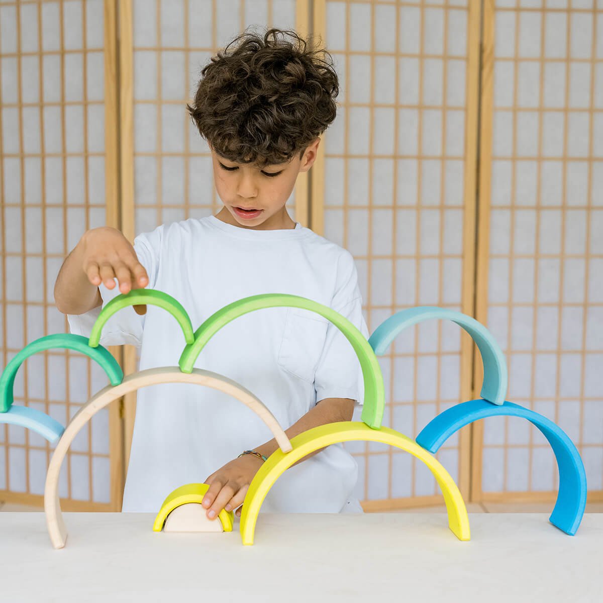 Mittlerer Regenbogen aus Holz von Grimm´s kaufen - Spielzeug, Geschenke, Babykleidung & mehr