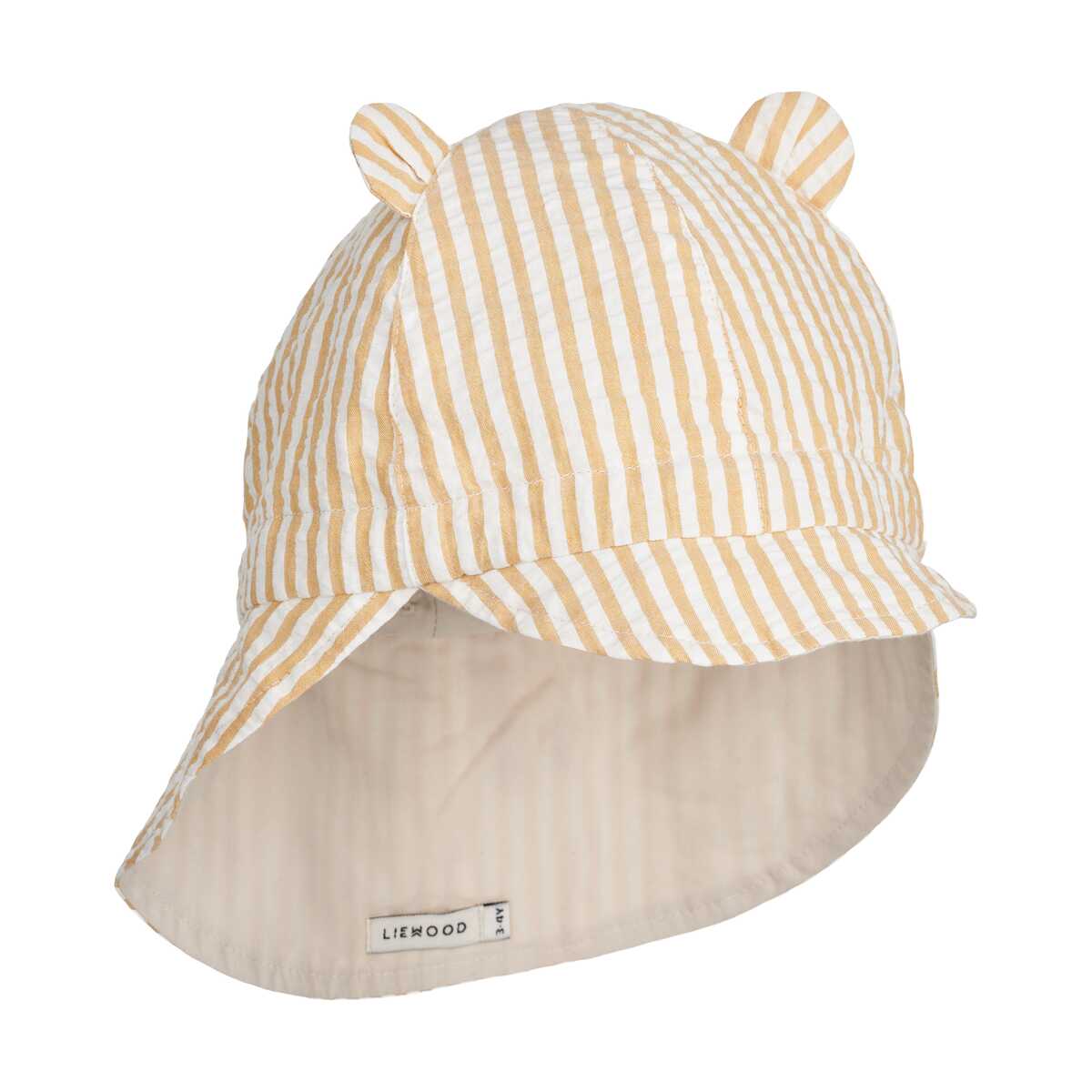 Seersucker Wende-Sonnenhut mit Nackenschutz - Modell: Gorm von Liewood kaufen - Kleidung, Geschenke, Babykleidung & mehr