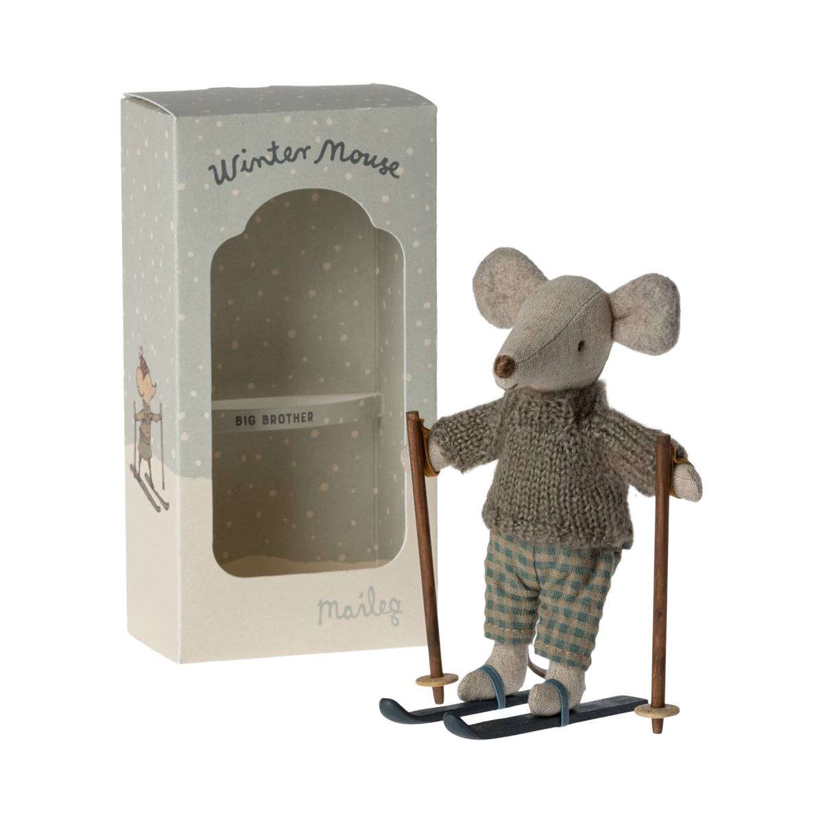 Wintermaus mit Ski - Kindermaus von Maileg kaufen - Spielzeug, Geschenke, Babykleidung & mehr