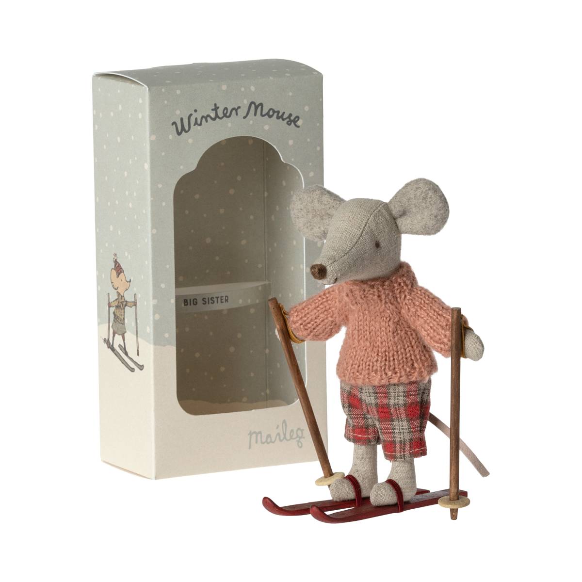 Wintermaus mit Ski - Kindermaus von Maileg kaufen - Spielzeug, Geschenke, Babykleidung & mehr